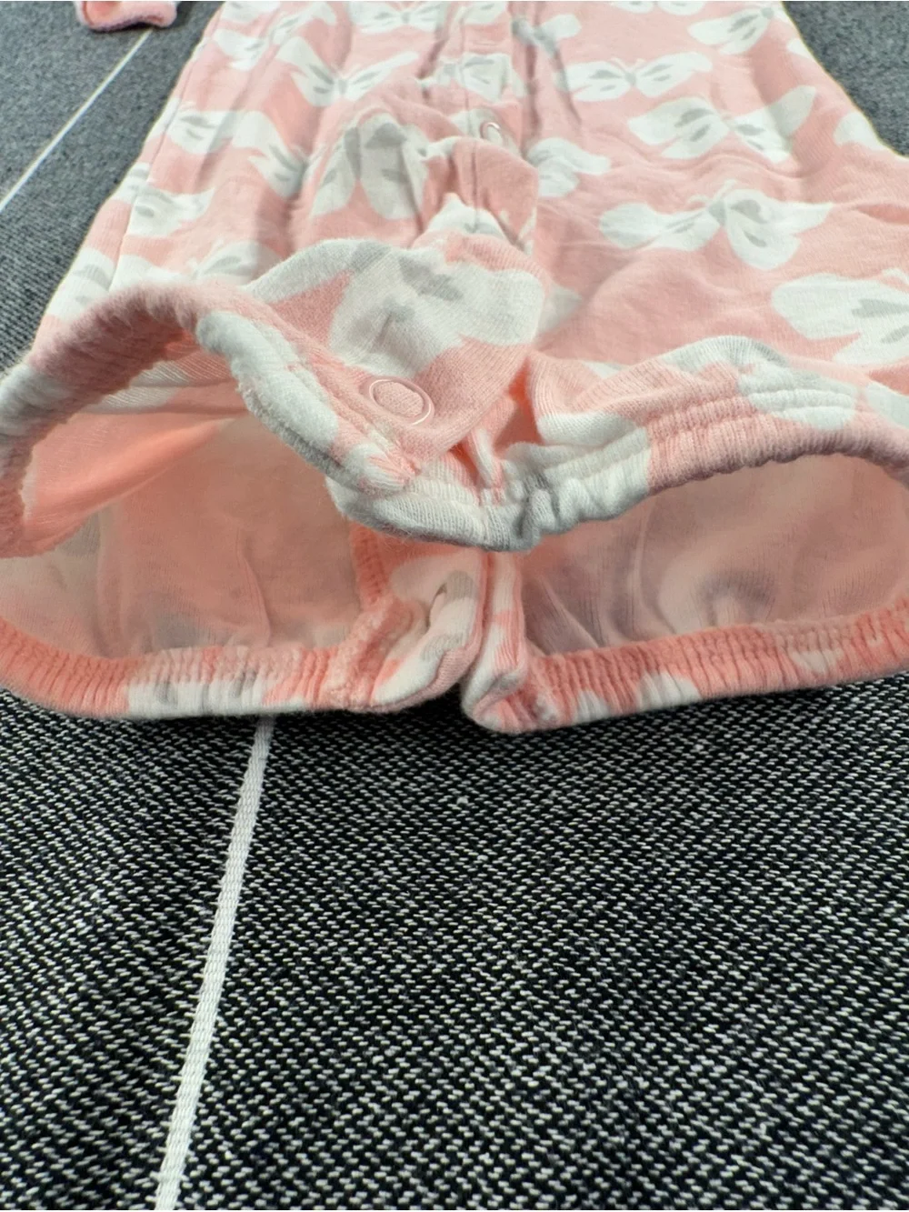 Carter's Pink and White Butterfly Sleep Sack